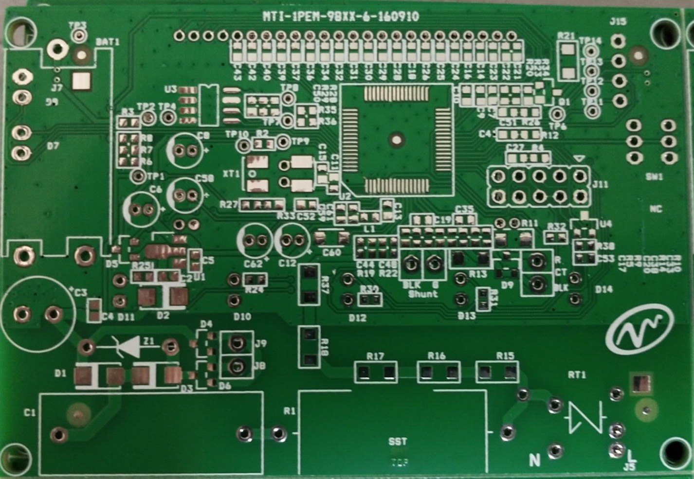 PCB MTI-1PEM-98XX-6-160910